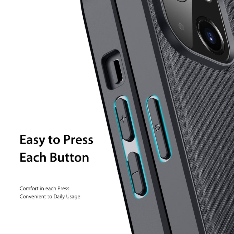 For iPhone 14/13 DUX DUCIS Fino Series PU + TPU Phone Case