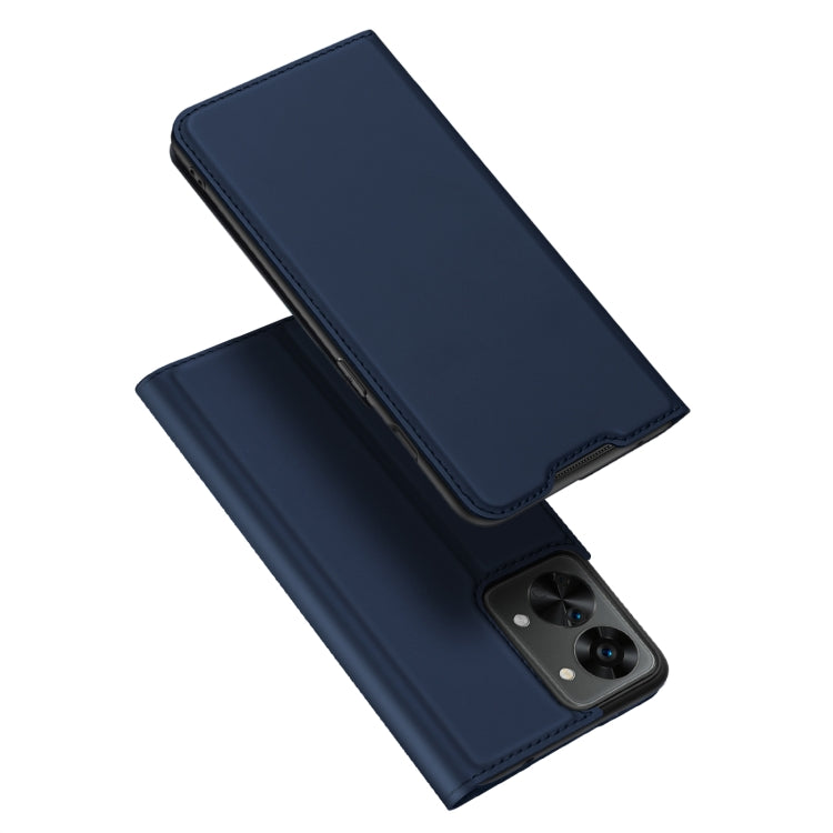 For OnePlus Nord 2T 5G DUX DUCIS Skin Pro Series PU + TPU Leather Phone Case