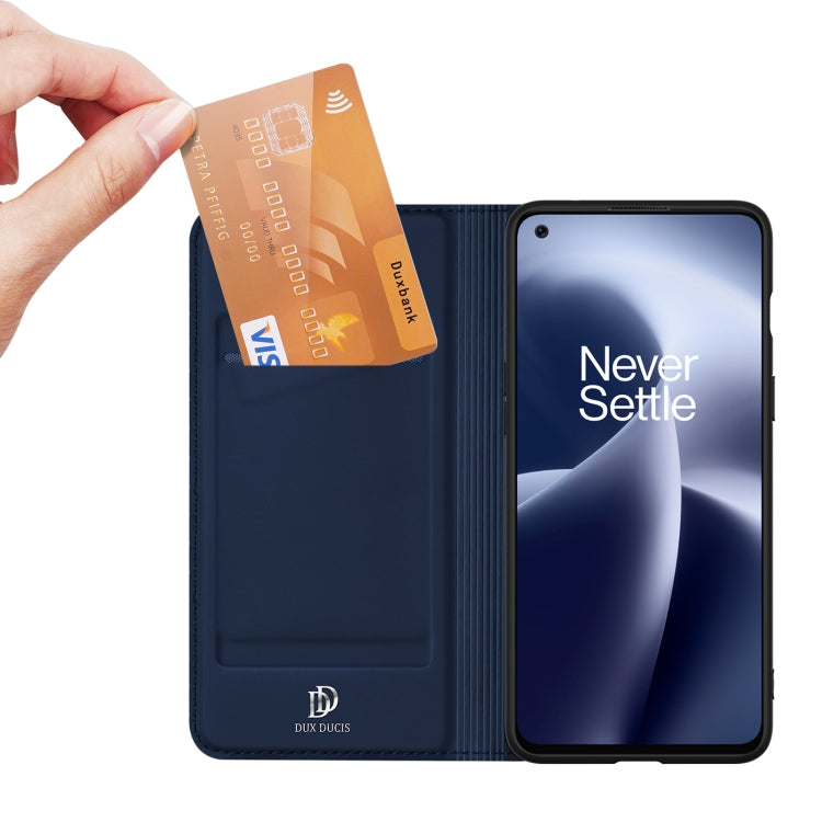 For OnePlus Nord 2T 5G DUX DUCIS Skin Pro Series PU + TPU Leather Phone Case