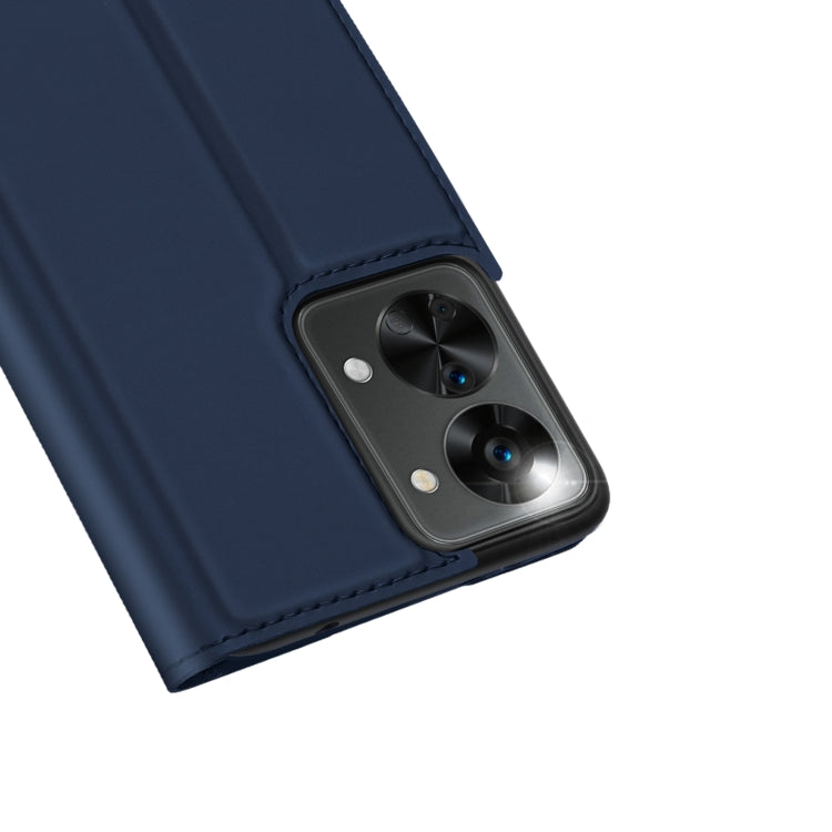 For OnePlus Nord 2T 5G DUX DUCIS Skin Pro Series PU + TPU Leather Phone Case