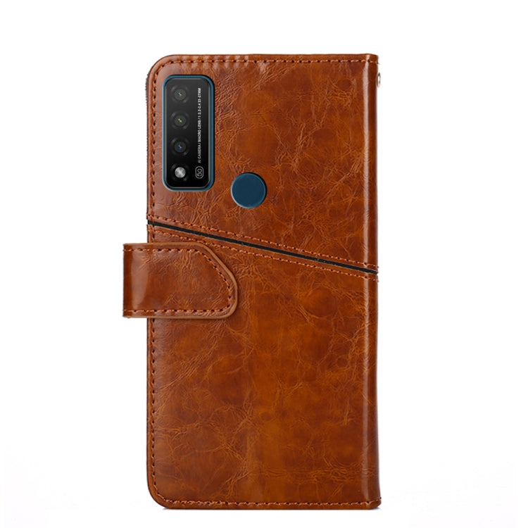 For TCL 20R 5G / Bremen / 20AX 5G Geometric Stitching Horizontal Flip Leather Phone Case