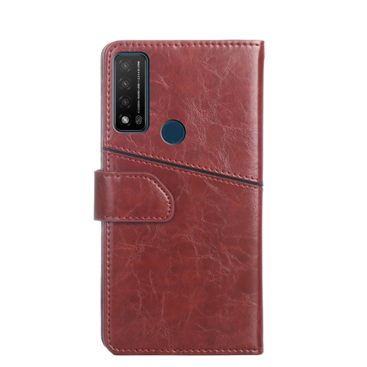 For TCL 20R 5G / Bremen / 20AX 5G Geometric Stitching Horizontal Flip Leather Phone Case