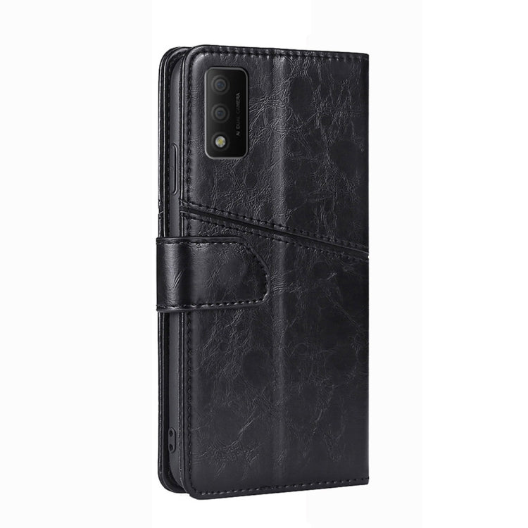 For TCL 30T T603DL Geometric Stitching Horizontal Flip Leather Phone Case