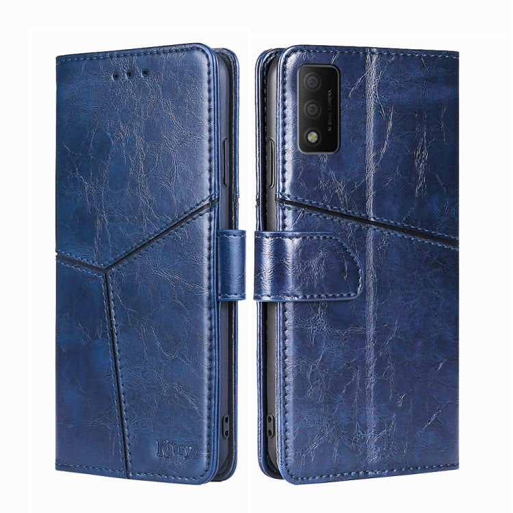 For TCL 30T T603DL Geometric Stitching Horizontal Flip Leather Phone Case