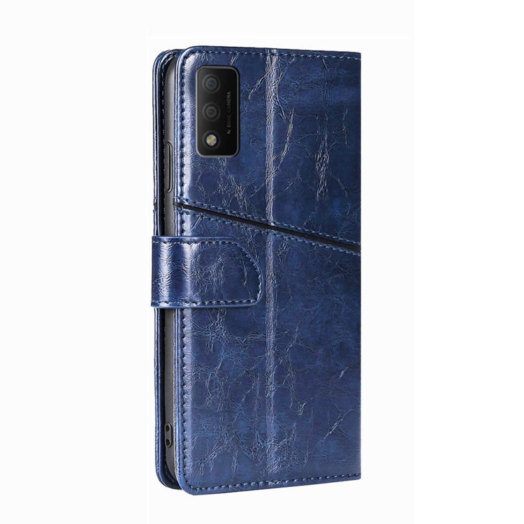 For TCL 30T T603DL Geometric Stitching Horizontal Flip Leather Phone Case