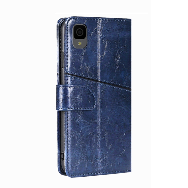 For TCL 30Z T602DL Geometric Stitching Horizontal Flip Leather Phone Case