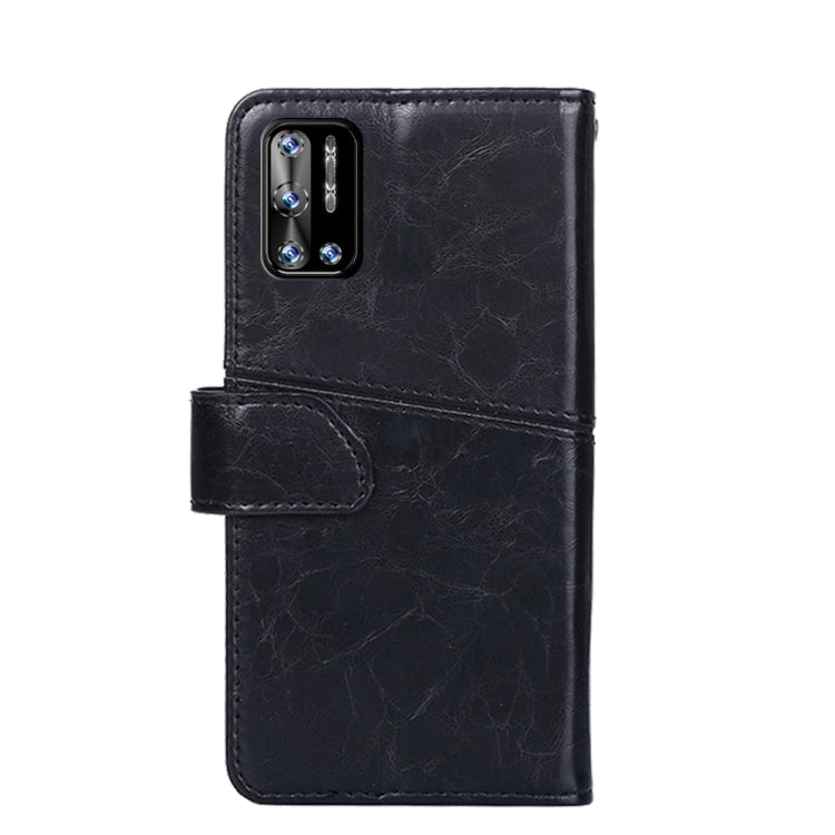 For Doogee N40 Pro Geometric Stitching Horizontal Flip Leather Phone Case