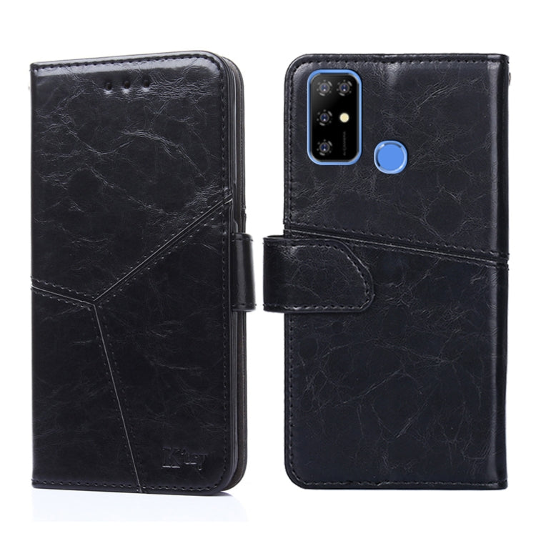 For Doogee X96 Pro Geometric Stitching Horizontal Flip Leather Phone Case
