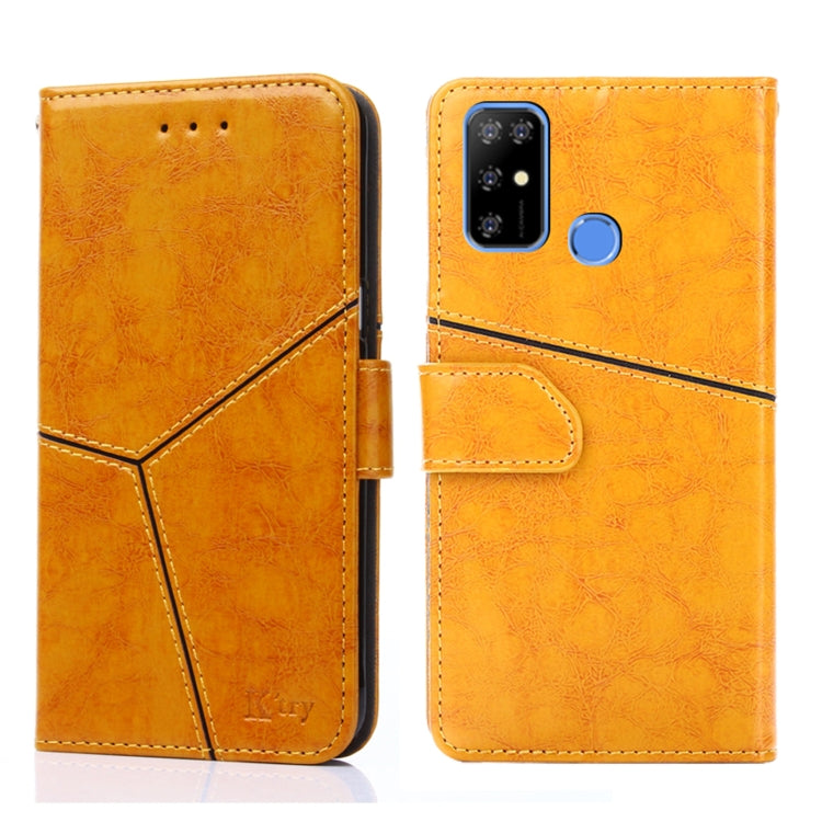 For Doogee X96 Pro Geometric Stitching Horizontal Flip Leather Phone Case