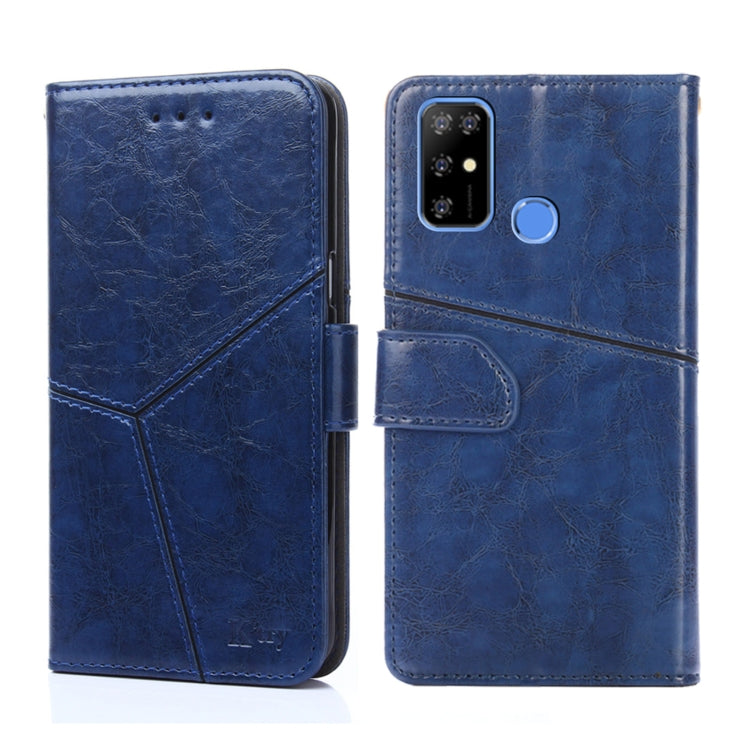 For Doogee X96 Pro Geometric Stitching Horizontal Flip Leather Phone Case