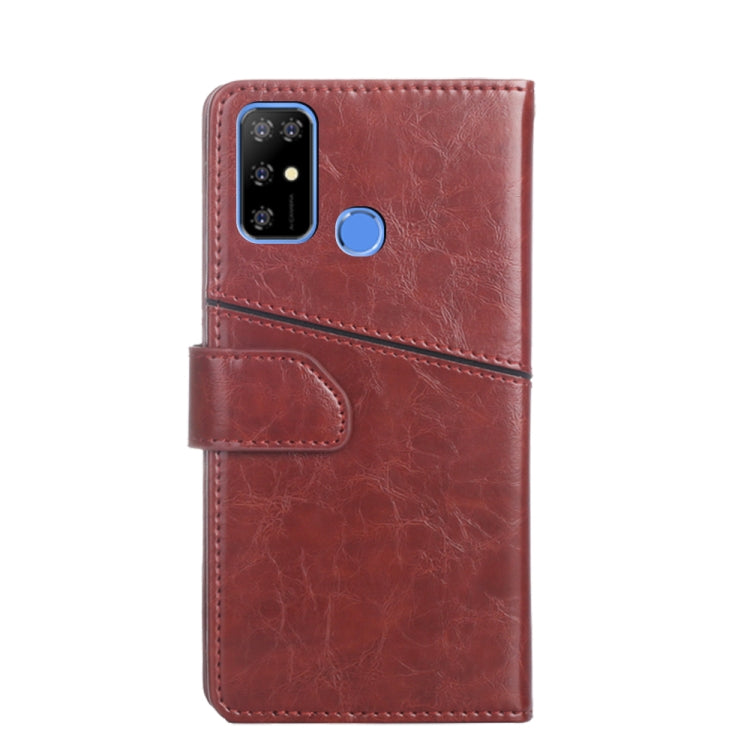 For Doogee X96 Pro Geometric Stitching Horizontal Flip Leather Phone Case