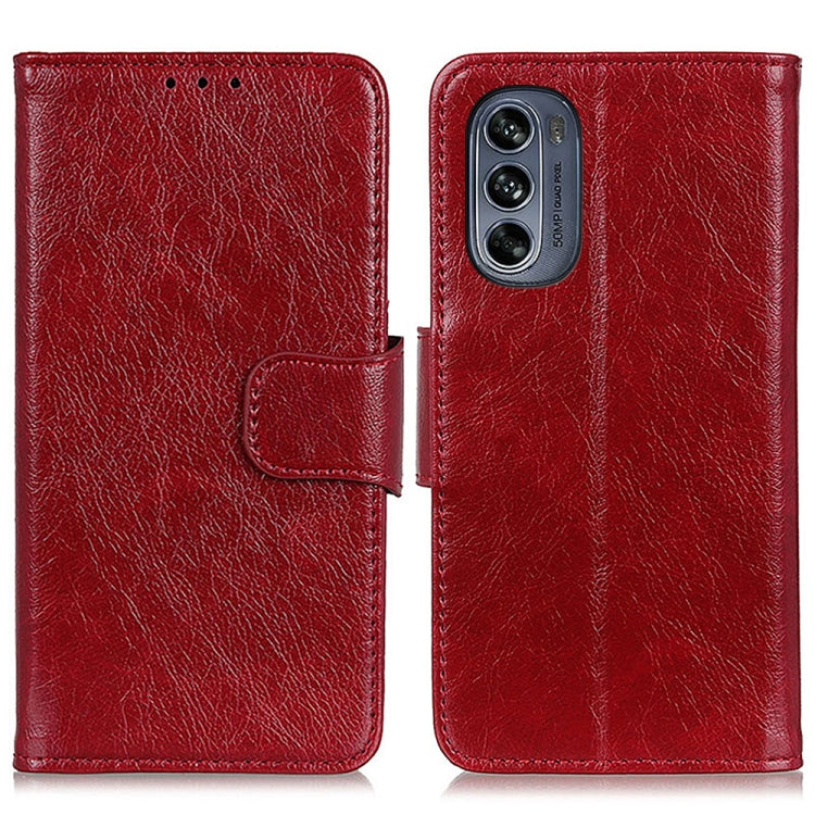 For Motorola Moto G62 5G Nappa Texture Leather Phone Case