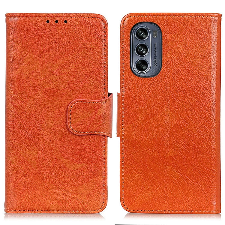 For Motorola Moto G62 5G Nappa Texture Leather Phone Case