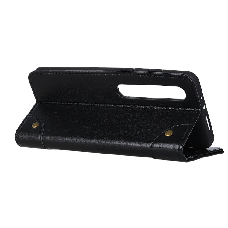 For Xiaomi 10 5G / 10 Pro 5G Copper Buckle Nappa Texture Horizontal Flip Leather Case with Holder & Card Slots & Wallet