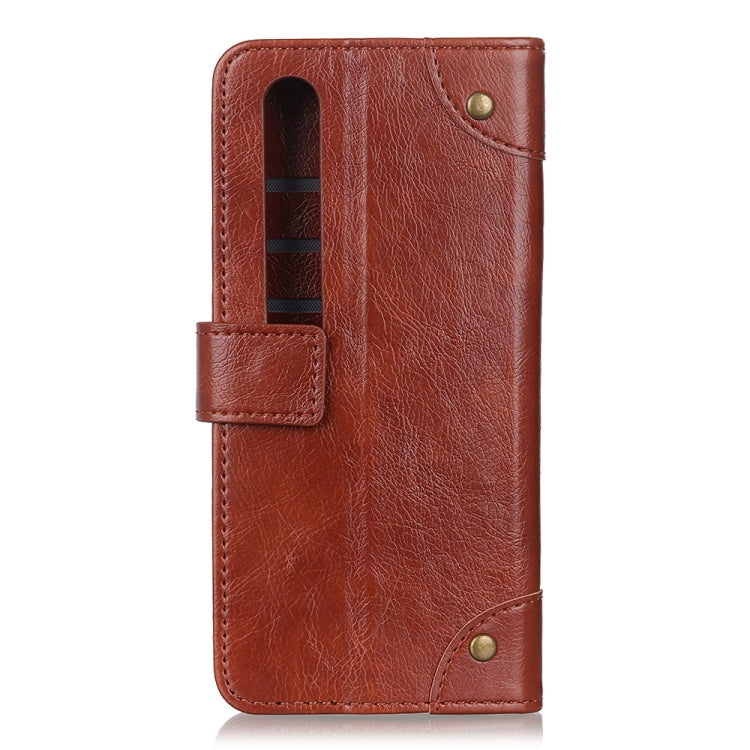 For Xiaomi 10 5G / 10 Pro 5G Copper Buckle Nappa Texture Horizontal Flip Leather Case with Holder & Card Slots & Wallet
