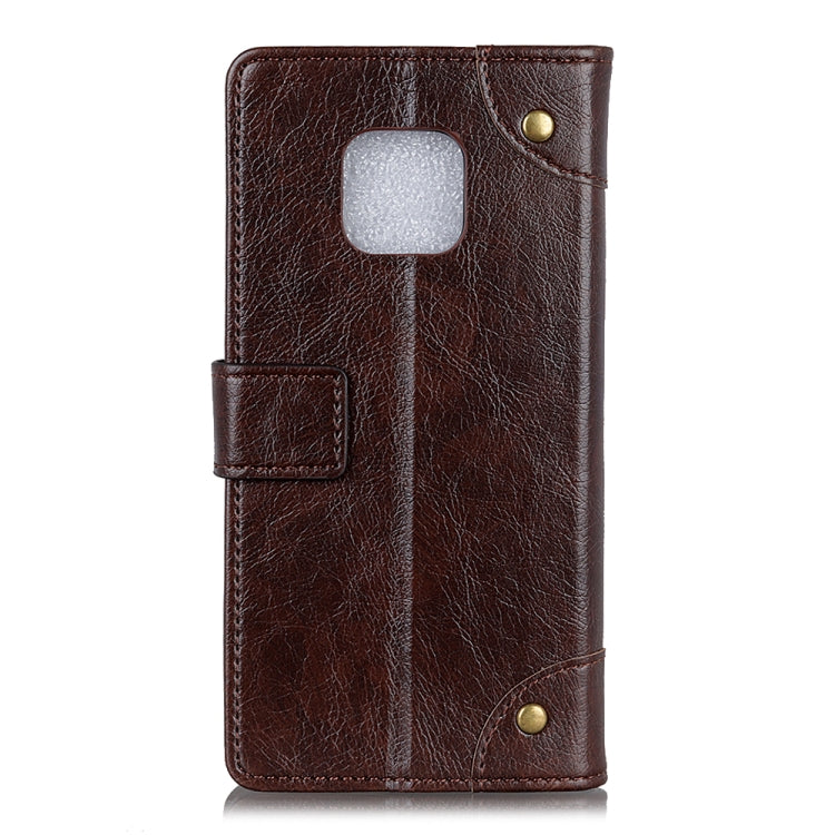 For Xiaomi Redmi Note 9 Pro / Note 9 Pro Max Copper Buckle Nappa Texture Horizontal Flip Leather Case with Holder & Card Slots & Wallet