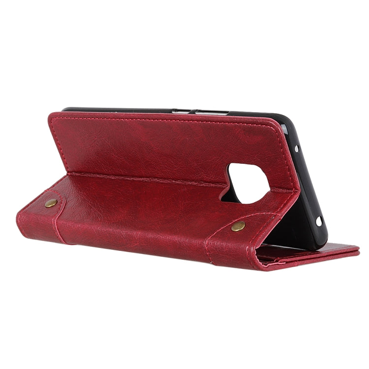 For Xiaomi Redmi Note 9 Pro / Note 9 Pro Max Copper Buckle Nappa Texture Horizontal Flip Leather Case with Holder & Card Slots & Wallet