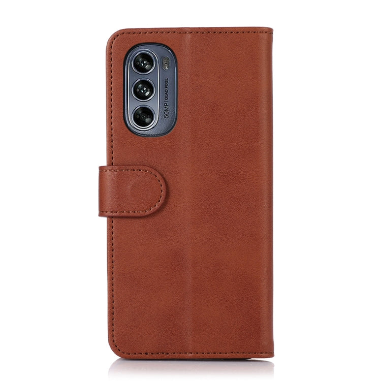 For Motorola Moto G62 5G Cow Texture Leather Phone Case