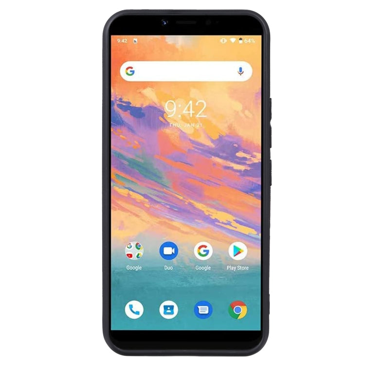 For UMIDIGI A3S TPU Phone Case(Black)