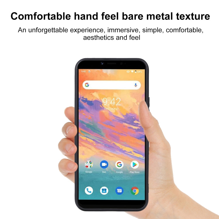 For UMIDIGI A3S TPU Phone Case(Black)