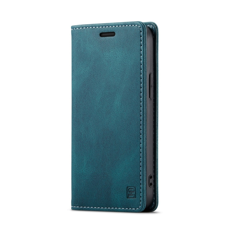 For iPhone 14 Plus AutSpace A01 Retro Skin-feel Crazy Horse Leather Phone Case