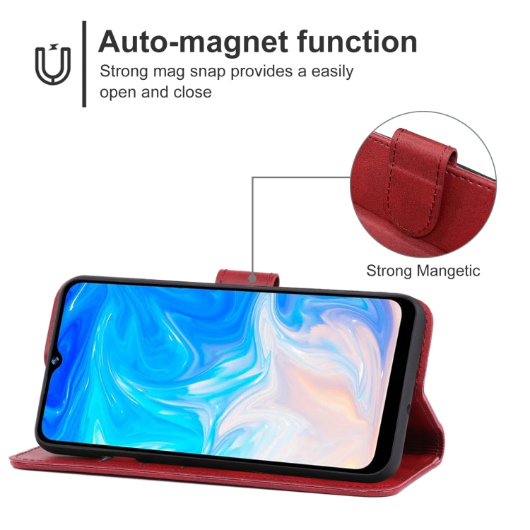 For DOOGEE N40 Pro Leather Phone Case