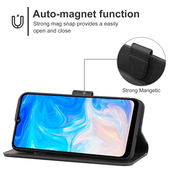 For DOOGEE N40 Pro Leather Phone Case