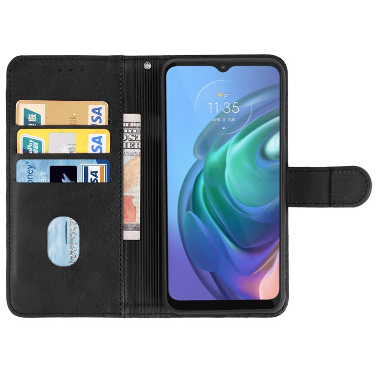 For Motorola Moto G10 Leather Phone Case