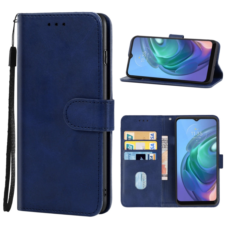 For Motorola Moto G10 Leather Phone Case