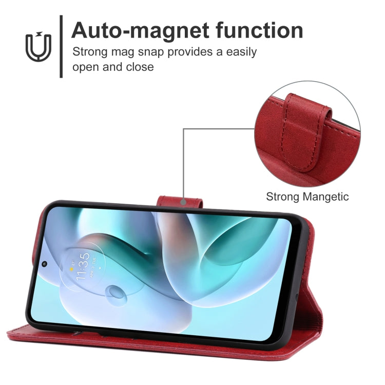 For Motorola Moto G41 Leather Phone Case