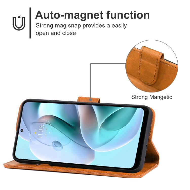 For Motorola Moto G41 Leather Phone Case