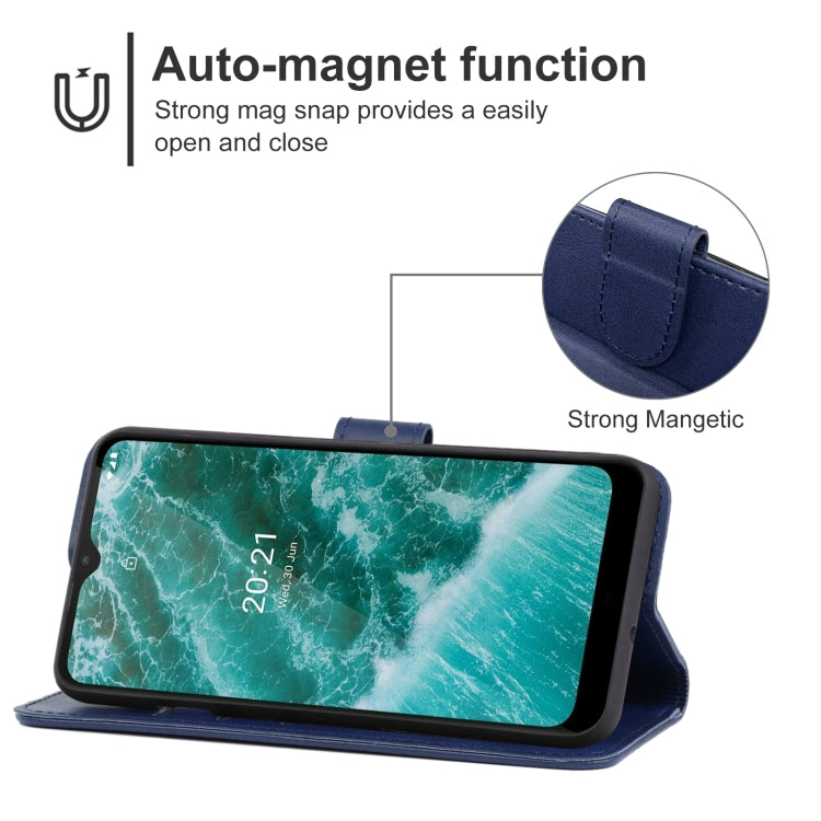 For Nokia C30 Leather Phone Case