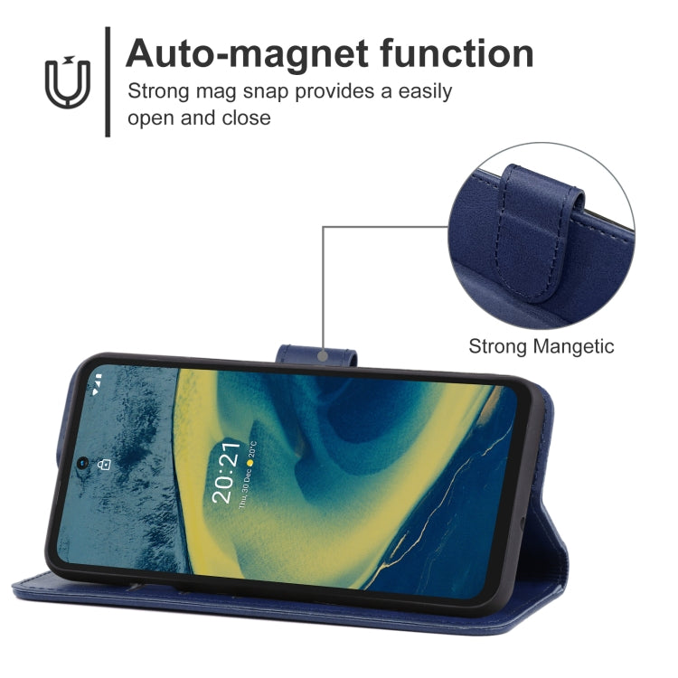 For Nokia XR20 Leather Phone Case