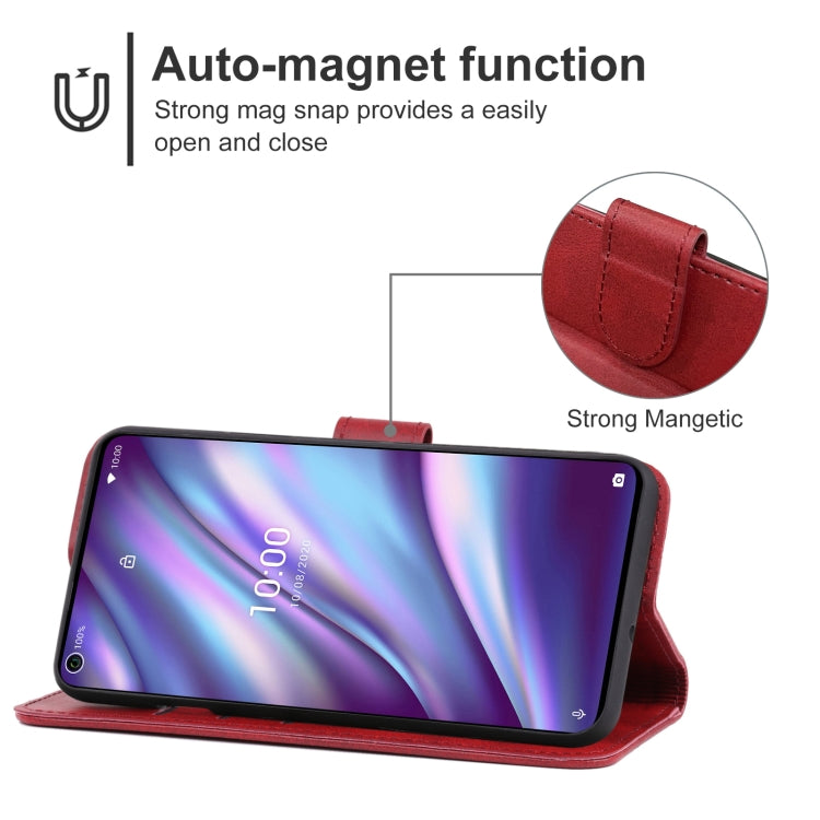 For Wiko View5 Plus Leather Phone Case