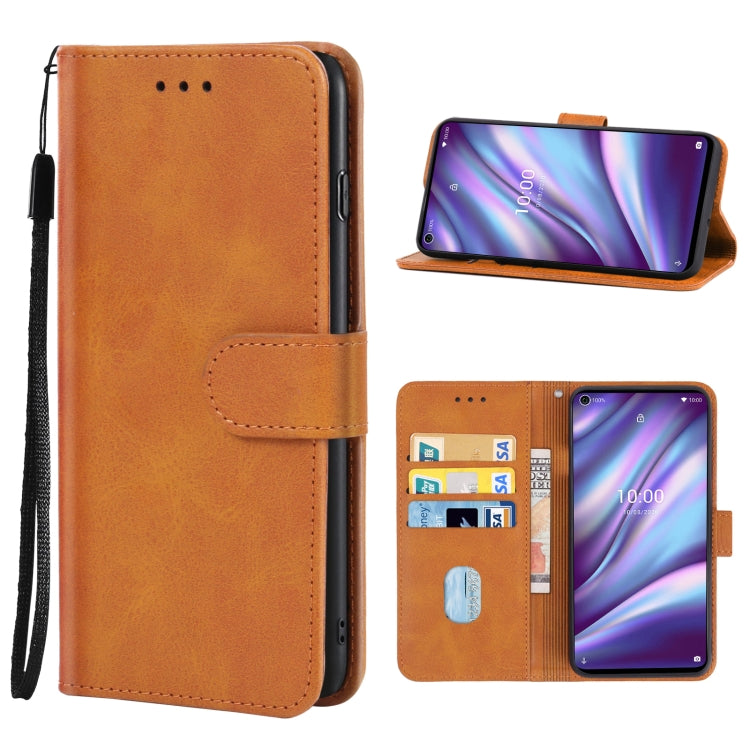 For Wiko View5 Plus Leather Phone Case