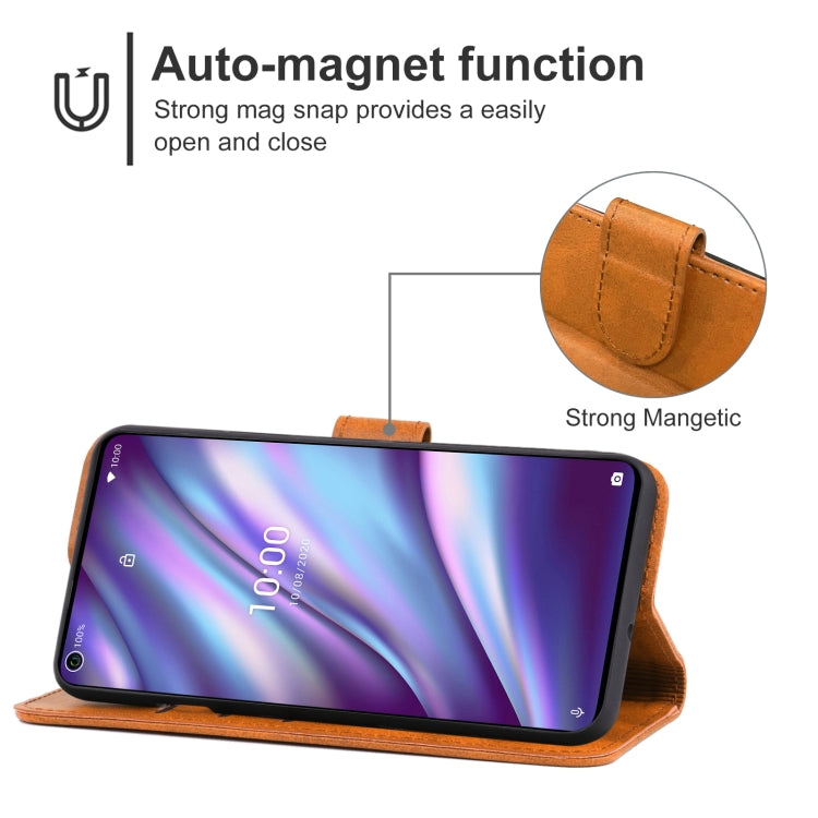 For Wiko View5 Plus Leather Phone Case