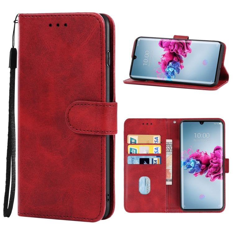For ZTE Axon 11 5G Leather Phone Case