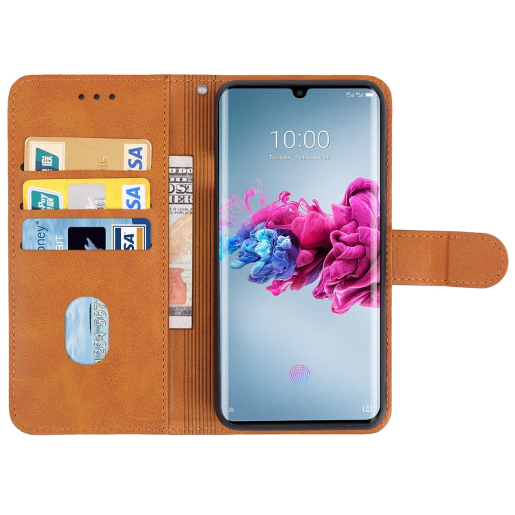 For ZTE Axon 11 5G Leather Phone Case