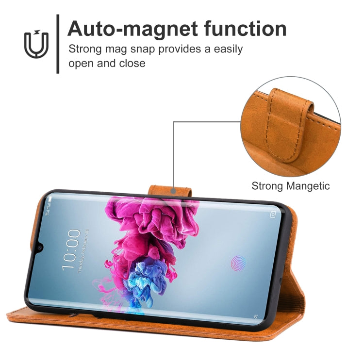 For ZTE Axon 11 5G Leather Phone Case