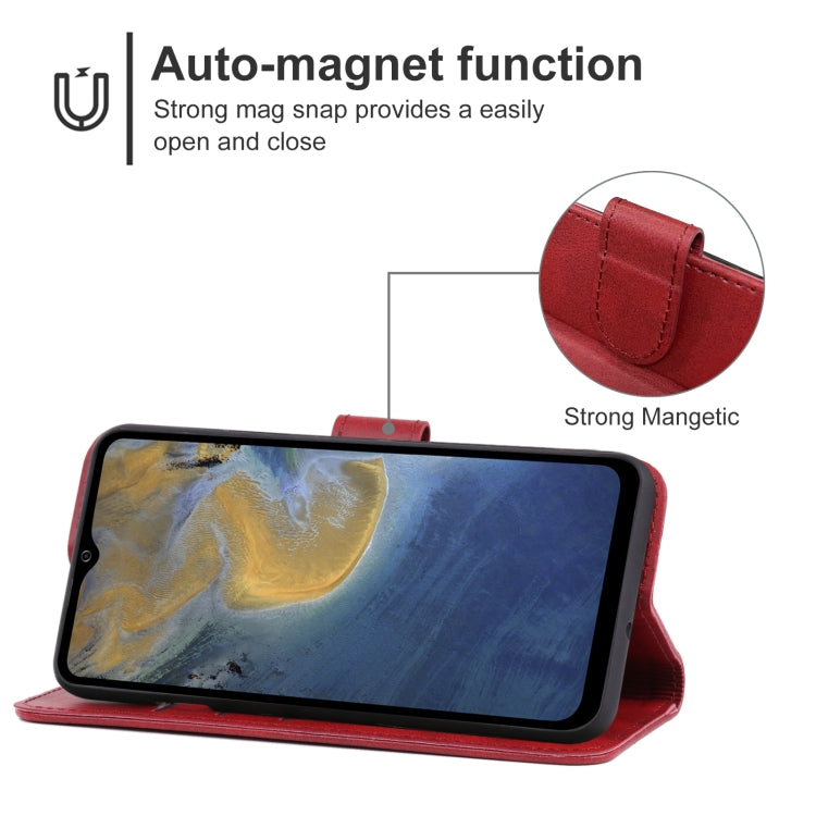 For ZTE Blade A71 Leather Phone Case
