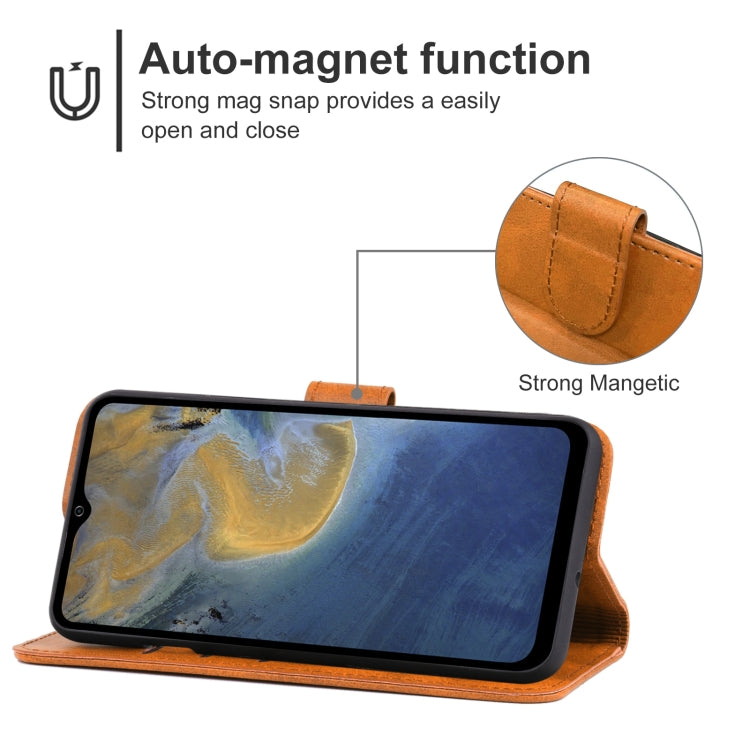 For ZTE Blade A71 Leather Phone Case