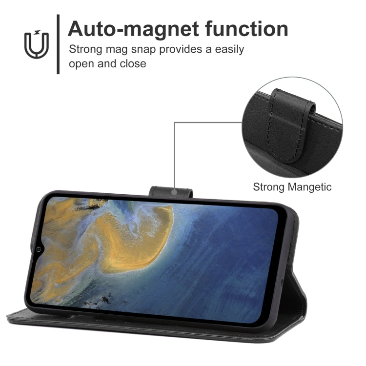 For ZTE Blade A71 Leather Phone Case