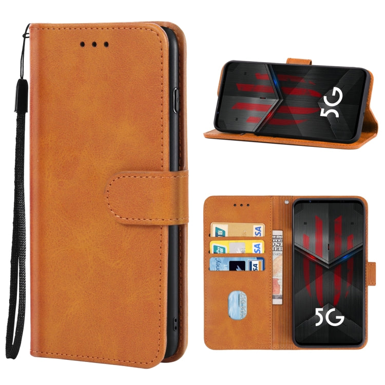 For ZTE nubia Red Magic 5S Leather Phone Case