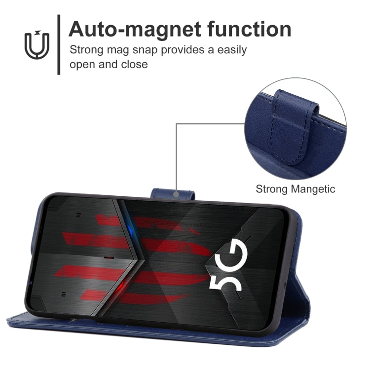 For ZTE nubia Red Magic 5S Leather Phone Case