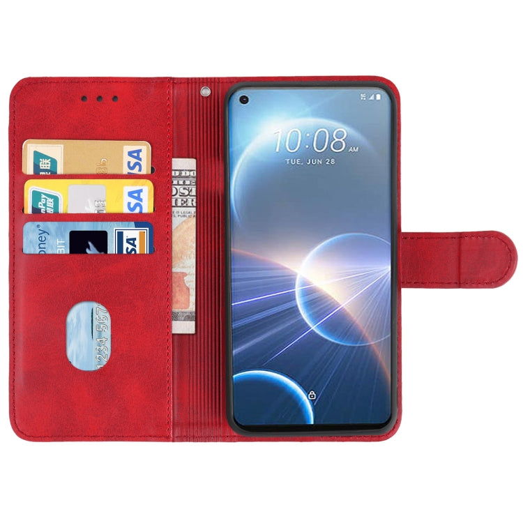 For HTC Desire 22 Pro Leather Phone Case