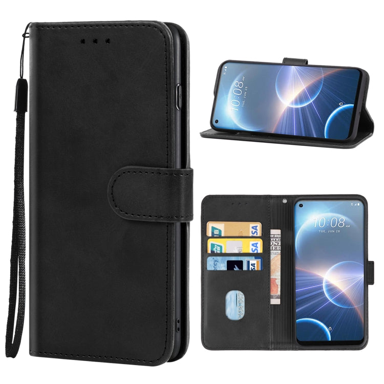For HTC Desire 22 Pro Leather Phone Case