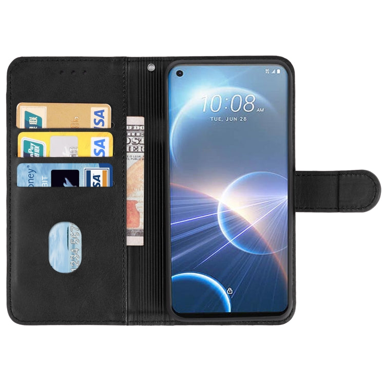 For HTC Desire 22 Pro Leather Phone Case