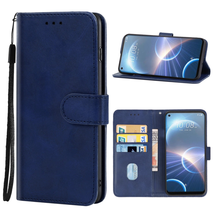 For HTC Desire 22 Pro Leather Phone Case