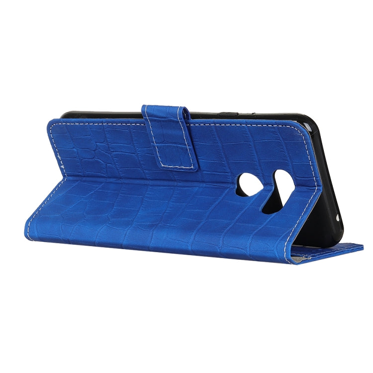 For LG K61 Crocodile Texture Horizontal Flip Leather Case with Holder & Card Slots & Wallet