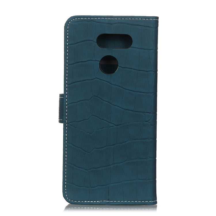 For LG K61 Crocodile Texture Horizontal Flip Leather Case with Holder & Card Slots & Wallet
